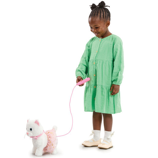 Pitter Patter Pets Walk Along Cat Deluxe Electronic Pet