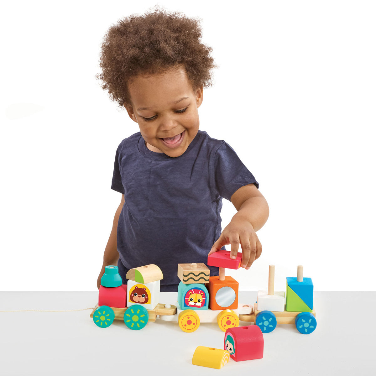 Early Learning Centre Wooden Stacking Train