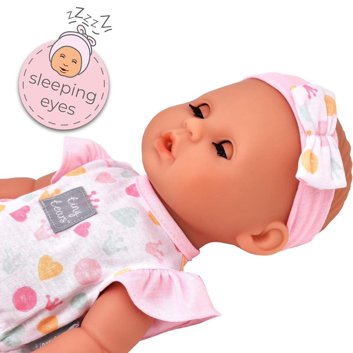 Tiny Tears Classic Drinking, Crying and Wetting 38cm Baby Doll