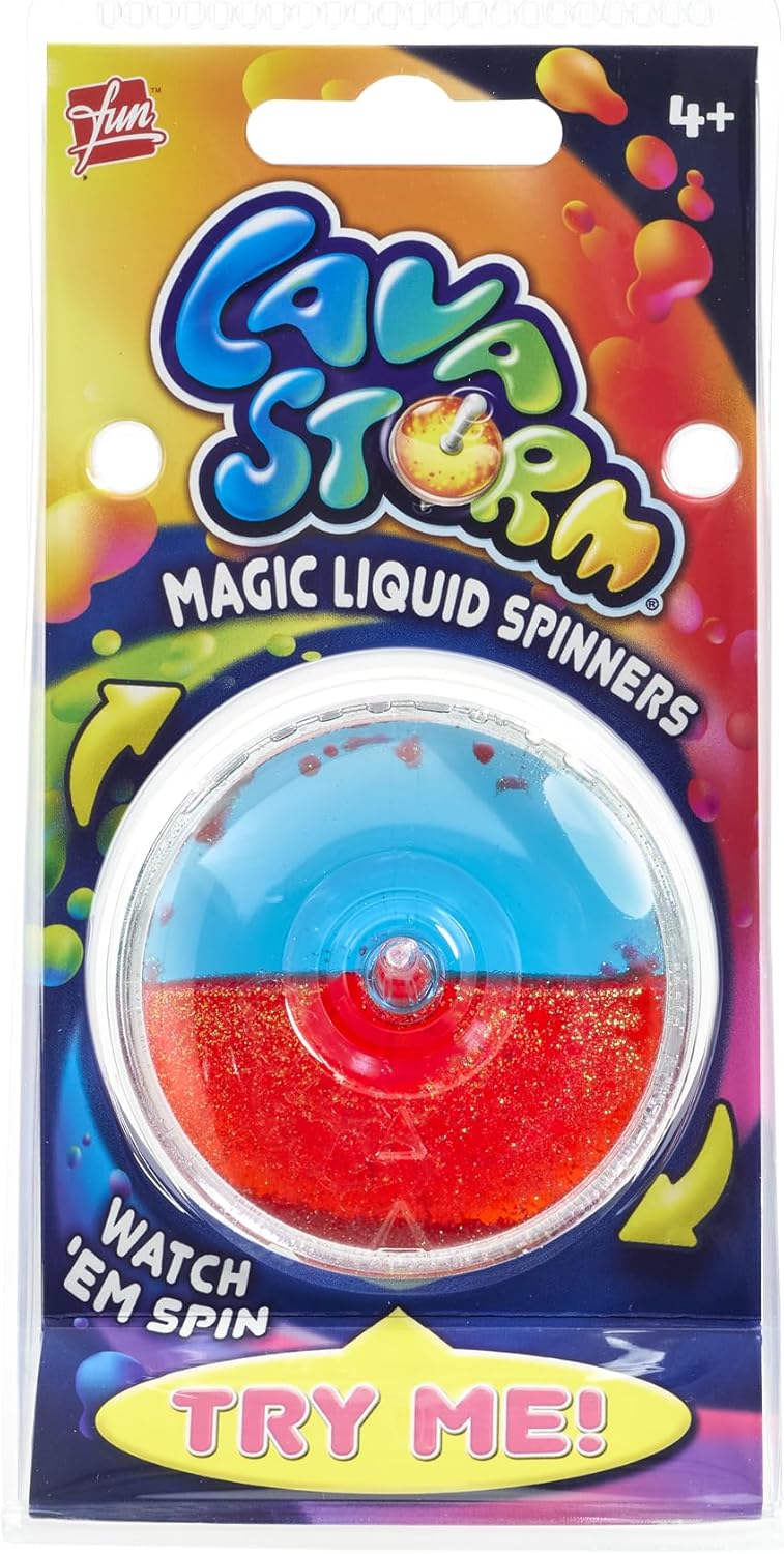 Magic Liquid Lava Spinners | Fidget Toy with A Magical Visual Effect