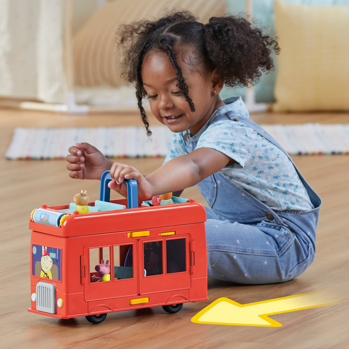 Peppa Pig Peppa's 2-in-1 Party Bus Playset