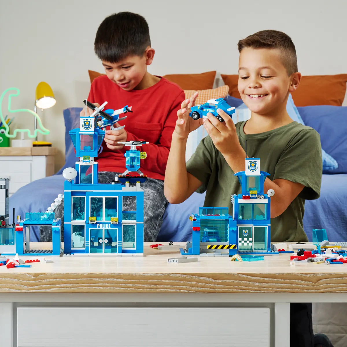 MAX City Police Adventure Police Headquarters Construction Set by ZURU