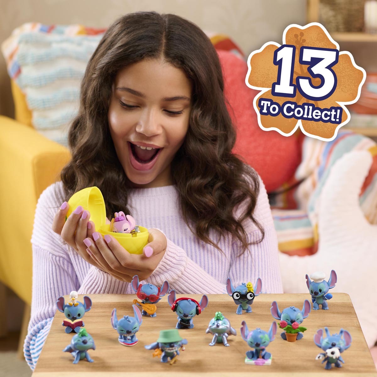 Disney Stitch Collectible Mini Figure Mystery Capsule (Styles Vary)