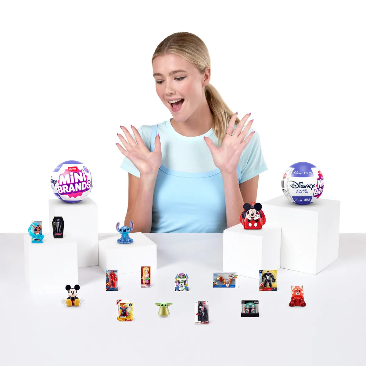 Mini Brands Disney Series 3 Mystery Capsule by ZURU (Styles Vary)