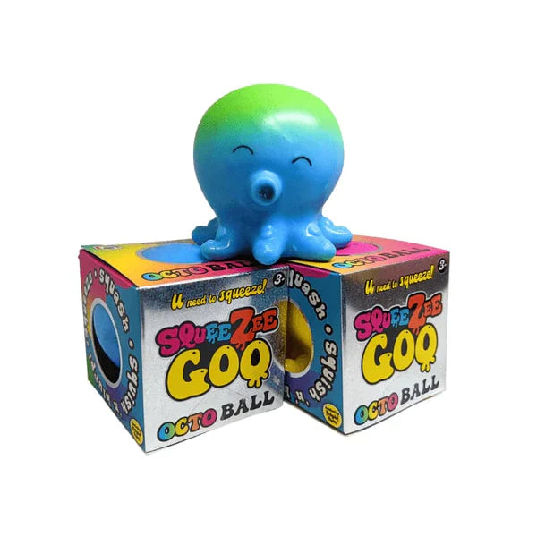 SqueeZee Goo Octopus Octo Ball Squishy Ball (Styles Vary - One Supplied)