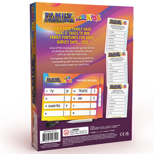 Family Fortunes For Kids Game