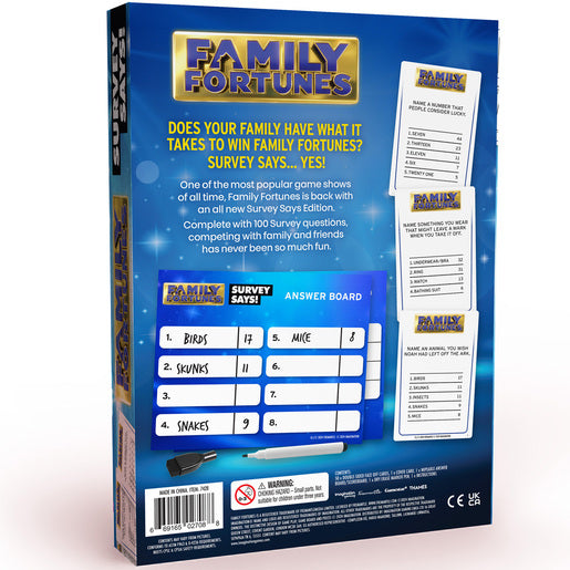 Family Fortunes Survey Says! Game