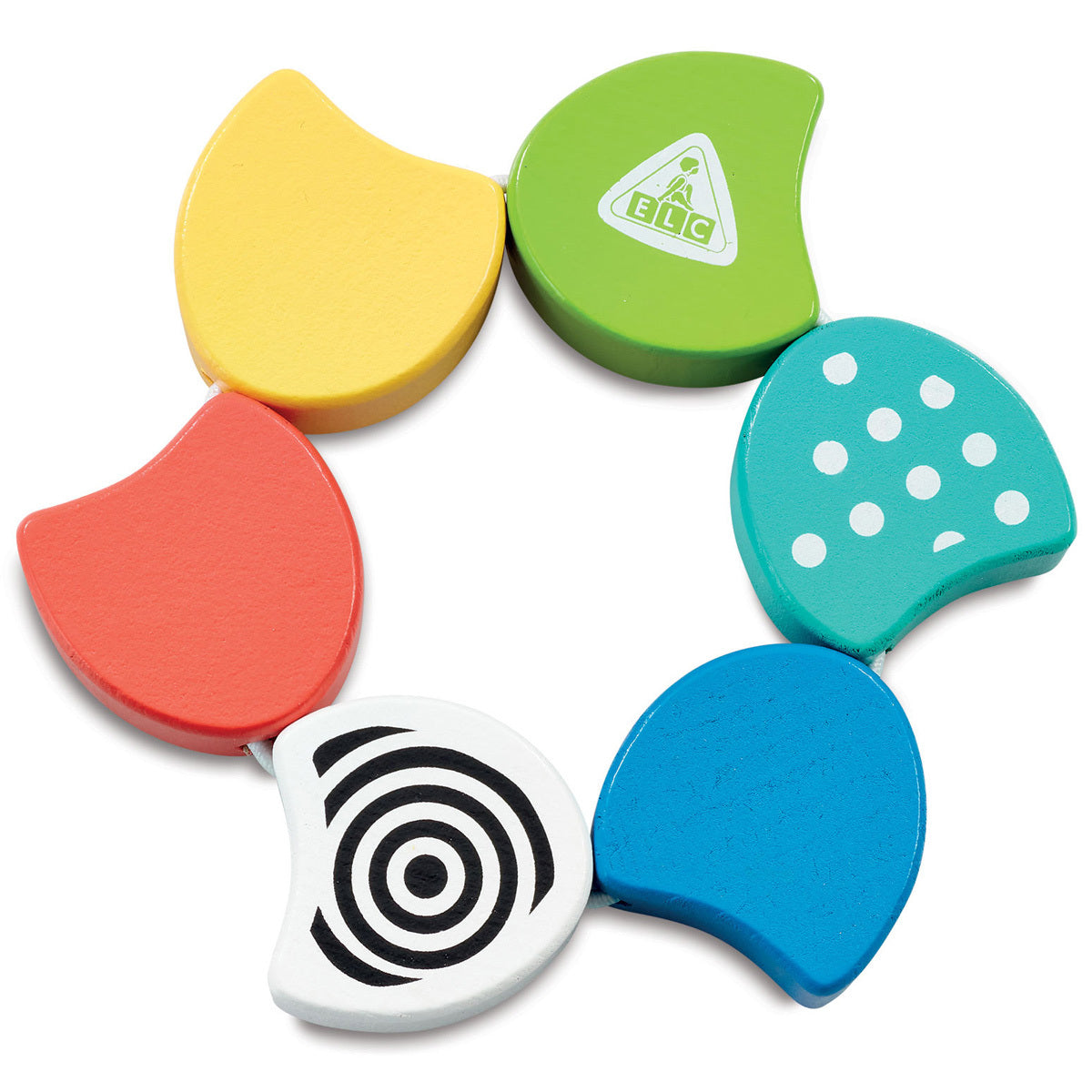 Early Learning Centre Wooden Twisty Ring Sensory Toy