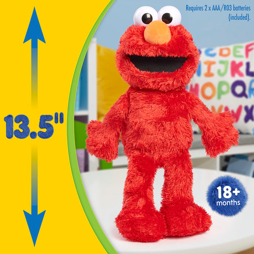 Sesame Street Tickle Me Elmo Interactive Soft Toy
