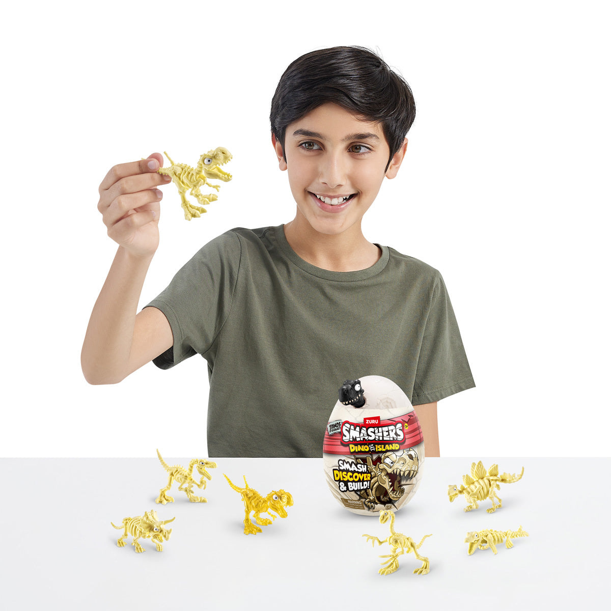 Smashers Dino Island Nano Egg by ZURU (Styles Vary)