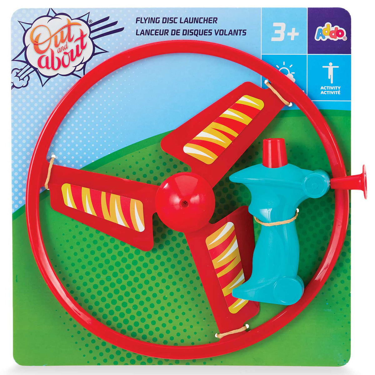 Out And About Flying Disc Launcher