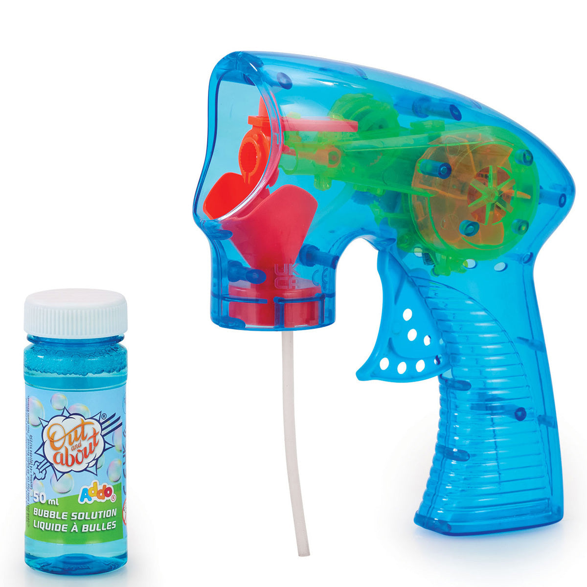Out And About Light Up Bubble Blasters 2 Pack (Styles Vary)