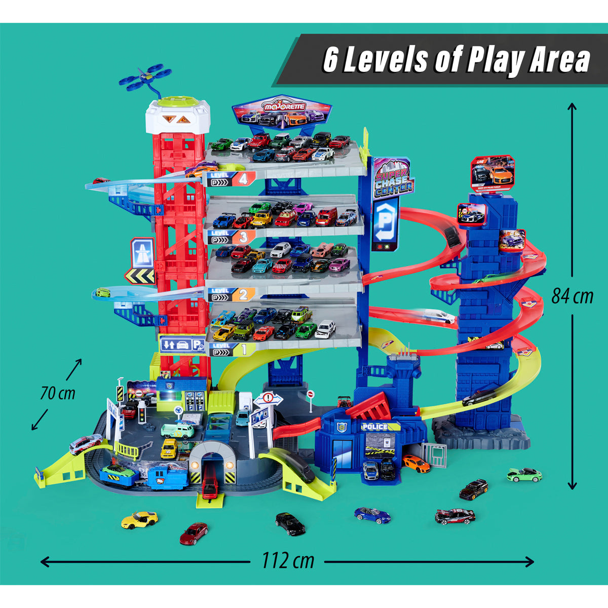 Majorette Super Chase Centre Garage