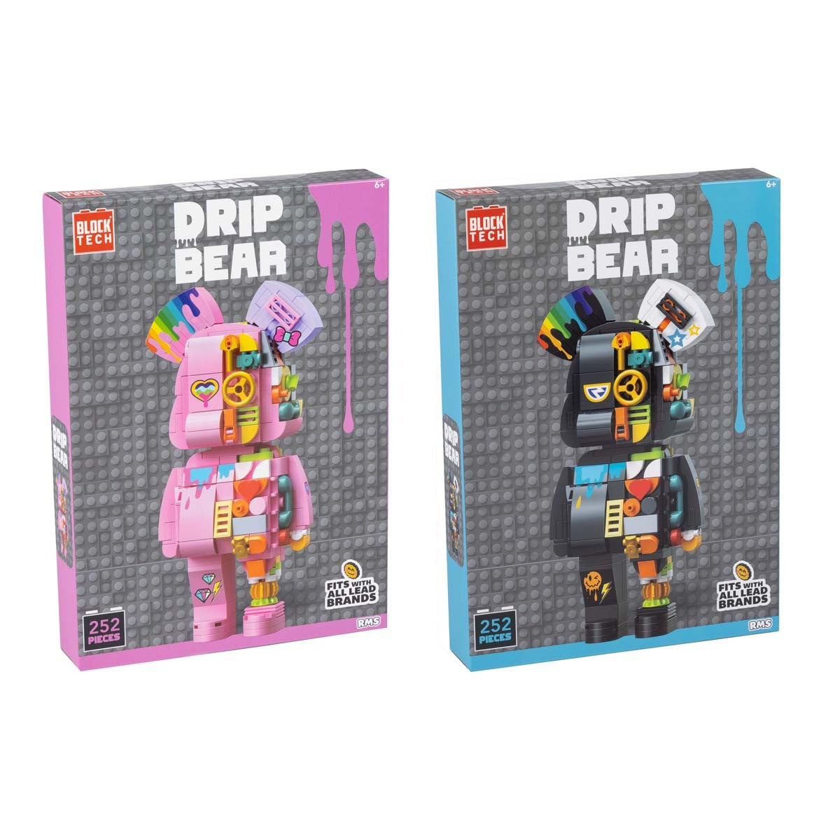 Block Tech Drip Bear Construction Set (Styles Vary)