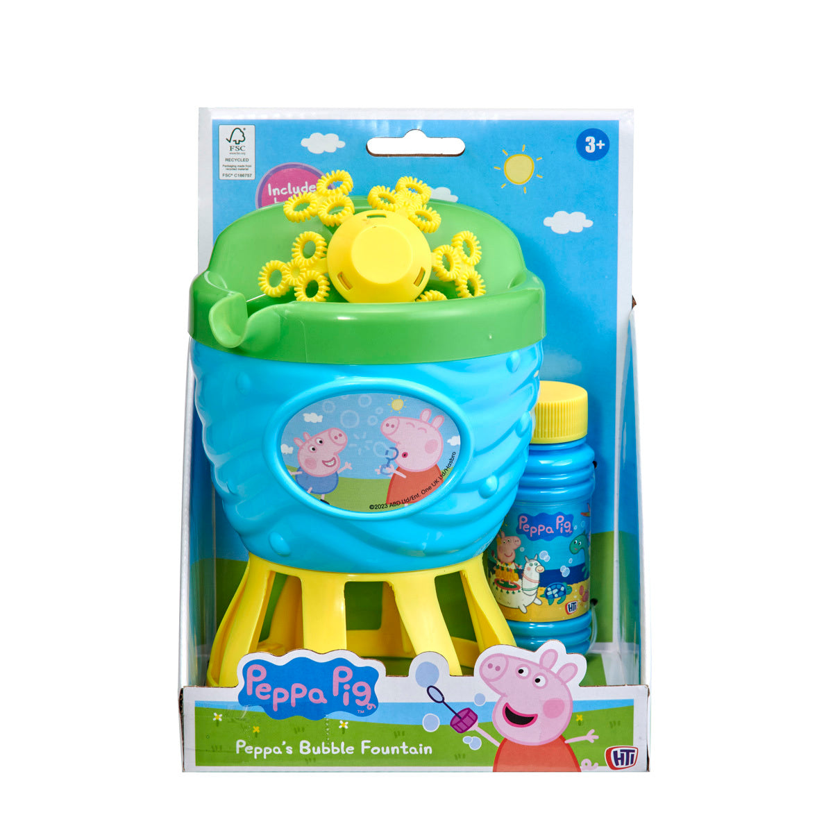 Peppa Pig Fountain Bubble Machine