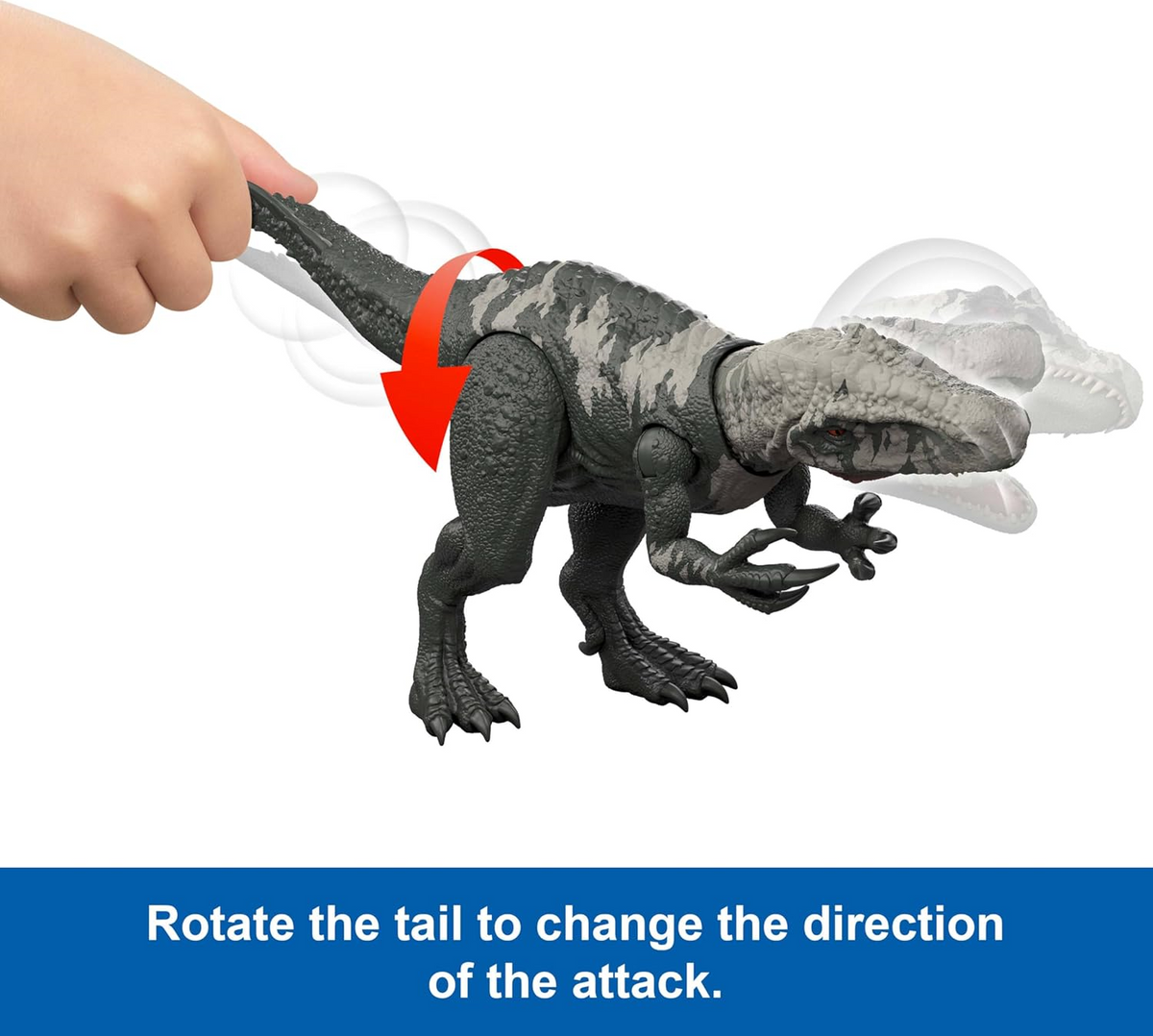 Mattel Jurassic World: The Rebirth Gigantic Thrashers Dinosaur Figure