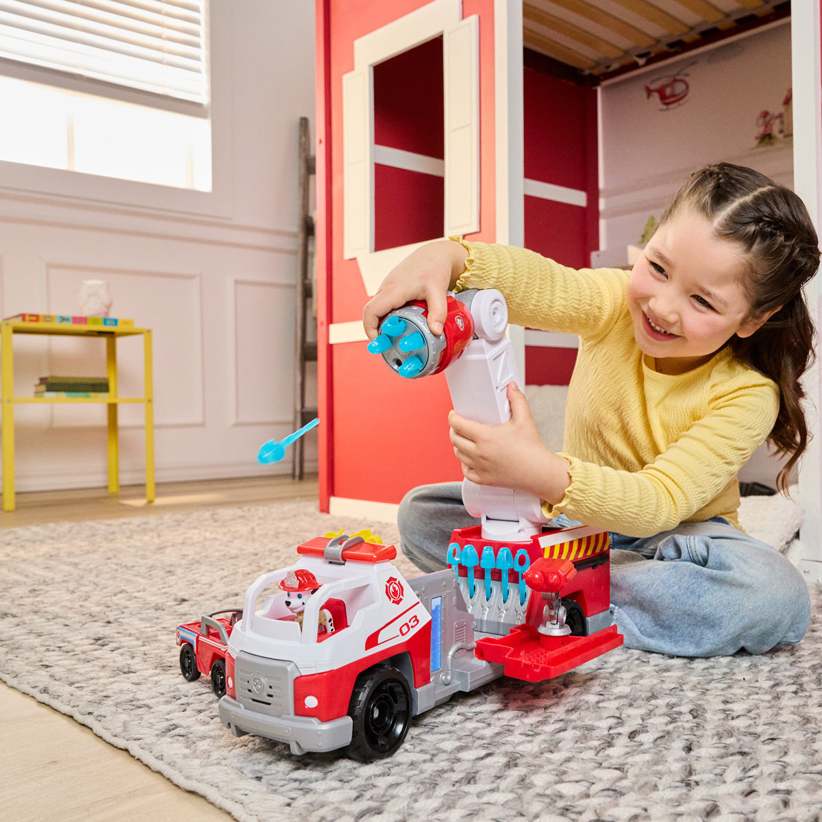 Paw Patrol Rapid Reload Truck Playset Fire Rescue
