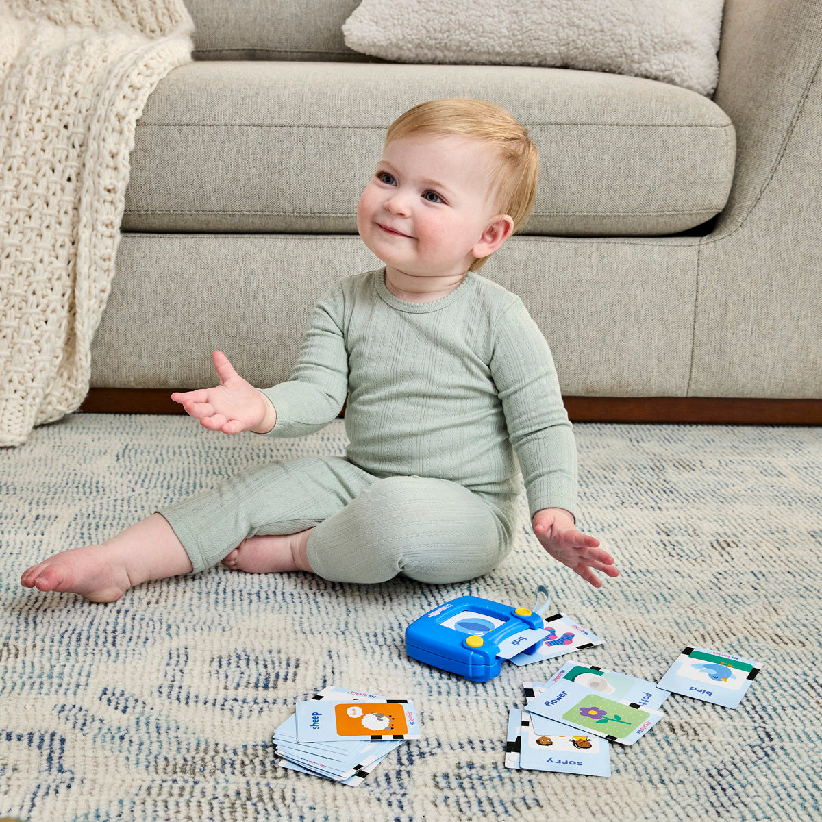 Ms. Rachel First Words Talking Flash Cards with Electronic Reader