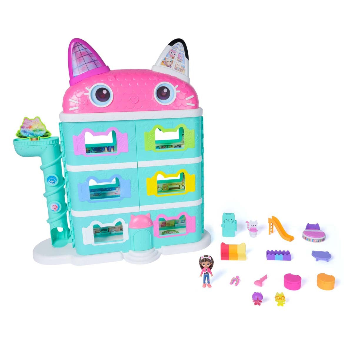 Gabby's Dollhouse Gabby’s Meow-mazing Doll House Playset The Movie
