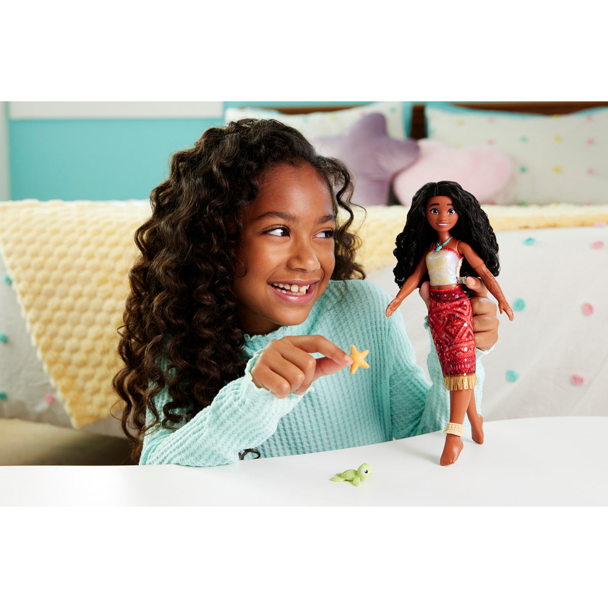 Disney Moana 2 Swimming Tautai Moana Doll