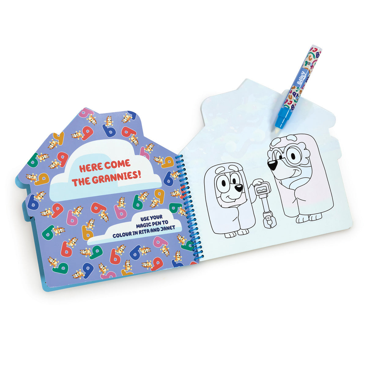 Bluey Aqua Drawing Pad
