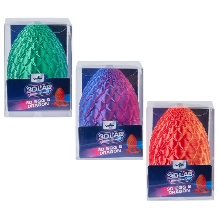 ToyMania 3D Lab Egg and Dragon Toy