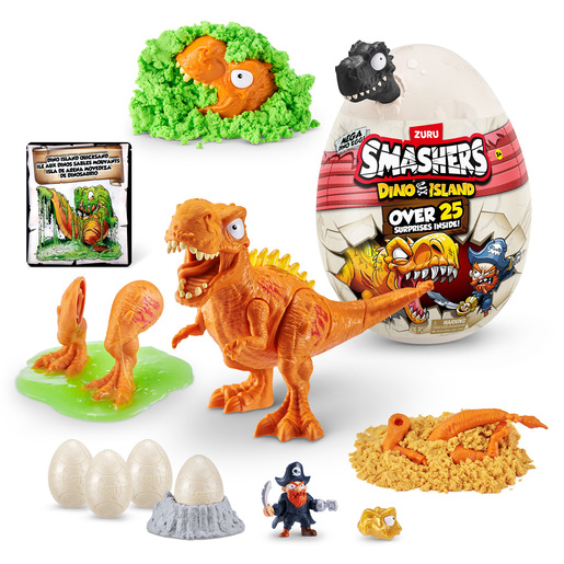 Smashers Dino Island Mega Jurassic Mystery Egg 2 Pack by ZURU