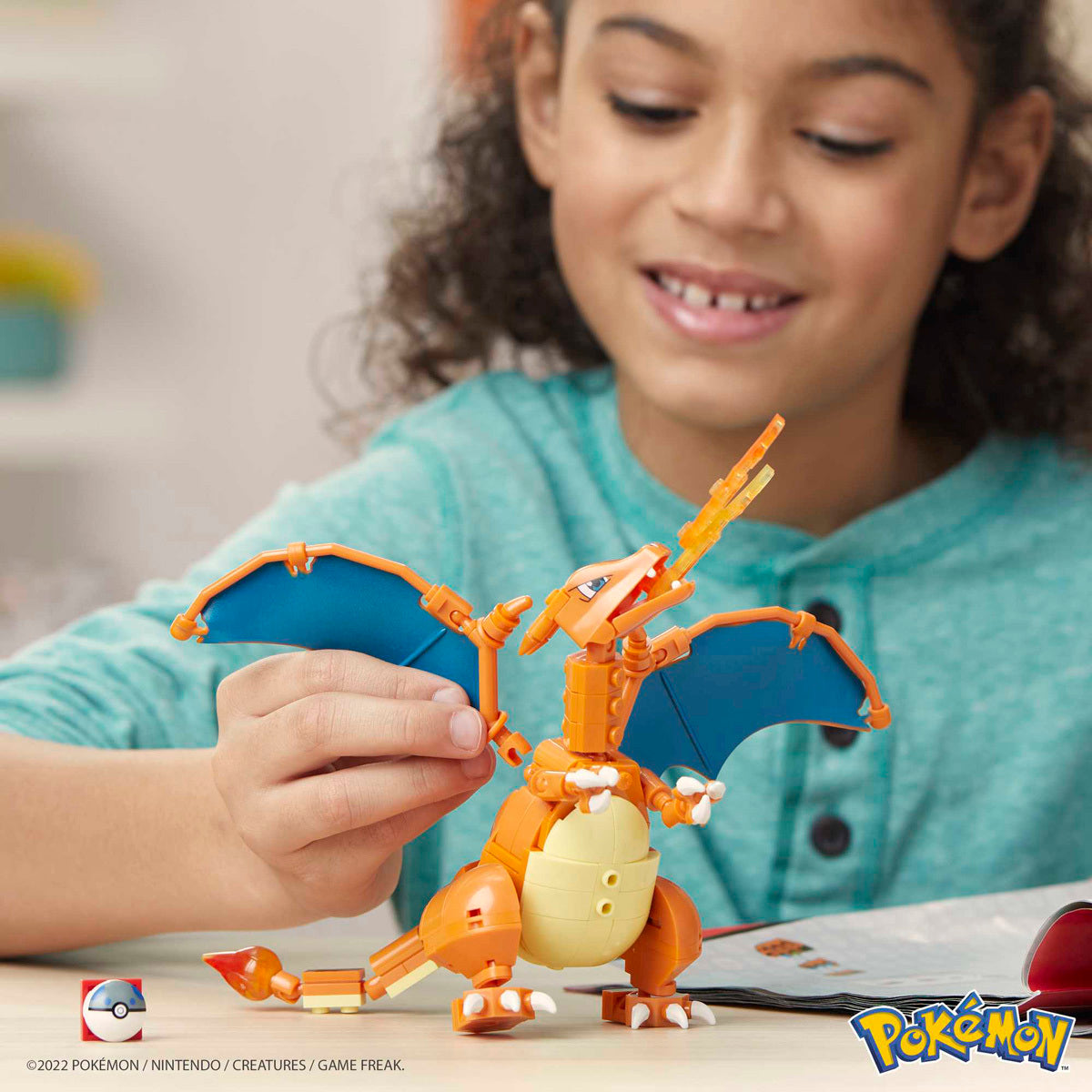Pokemon Mega Charizard Construction Set