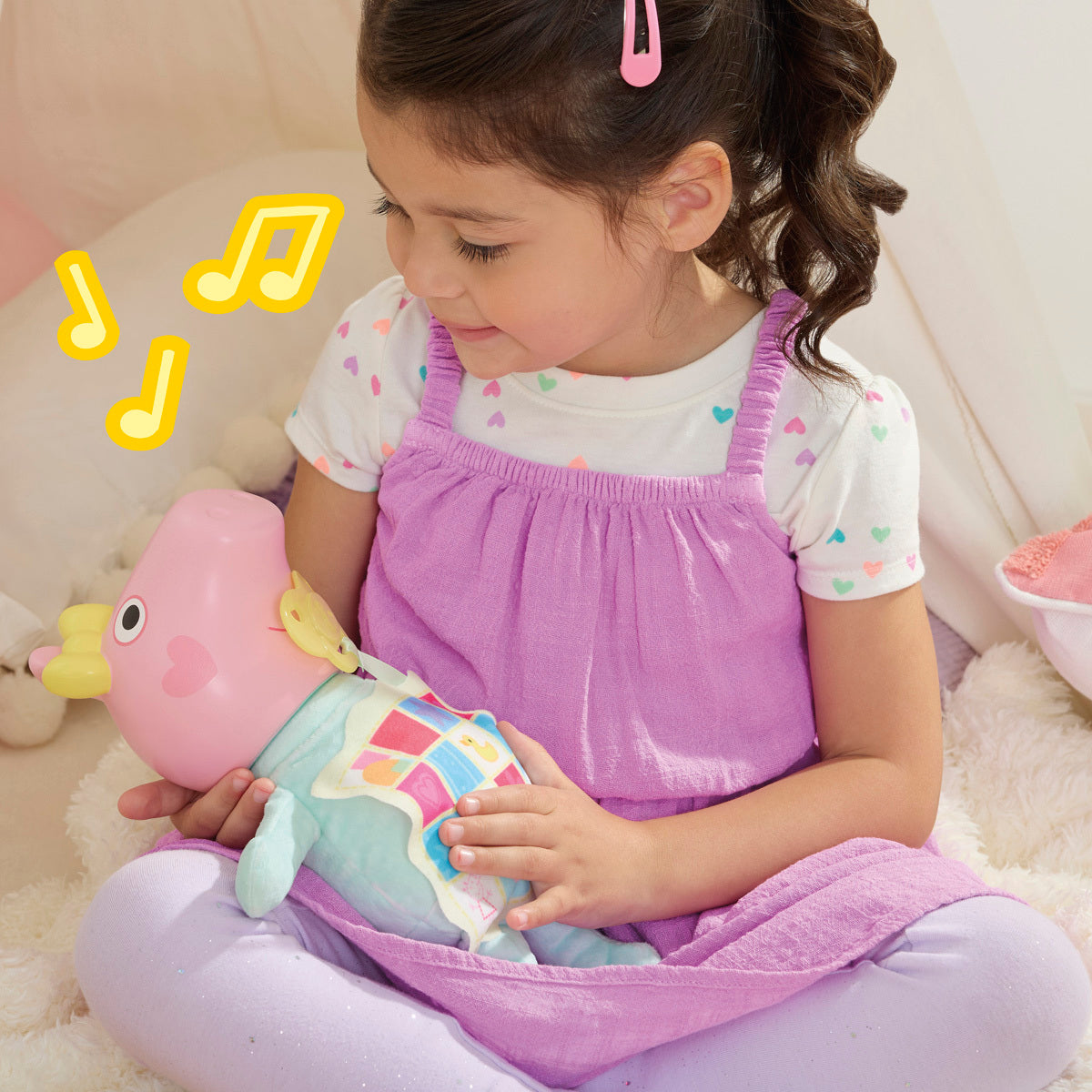 Peppa Pig Oinks and Snuggles Evie Doll