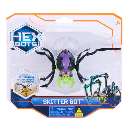 Hex Bots Skitter Bot Spider Robot (Styles Vary)