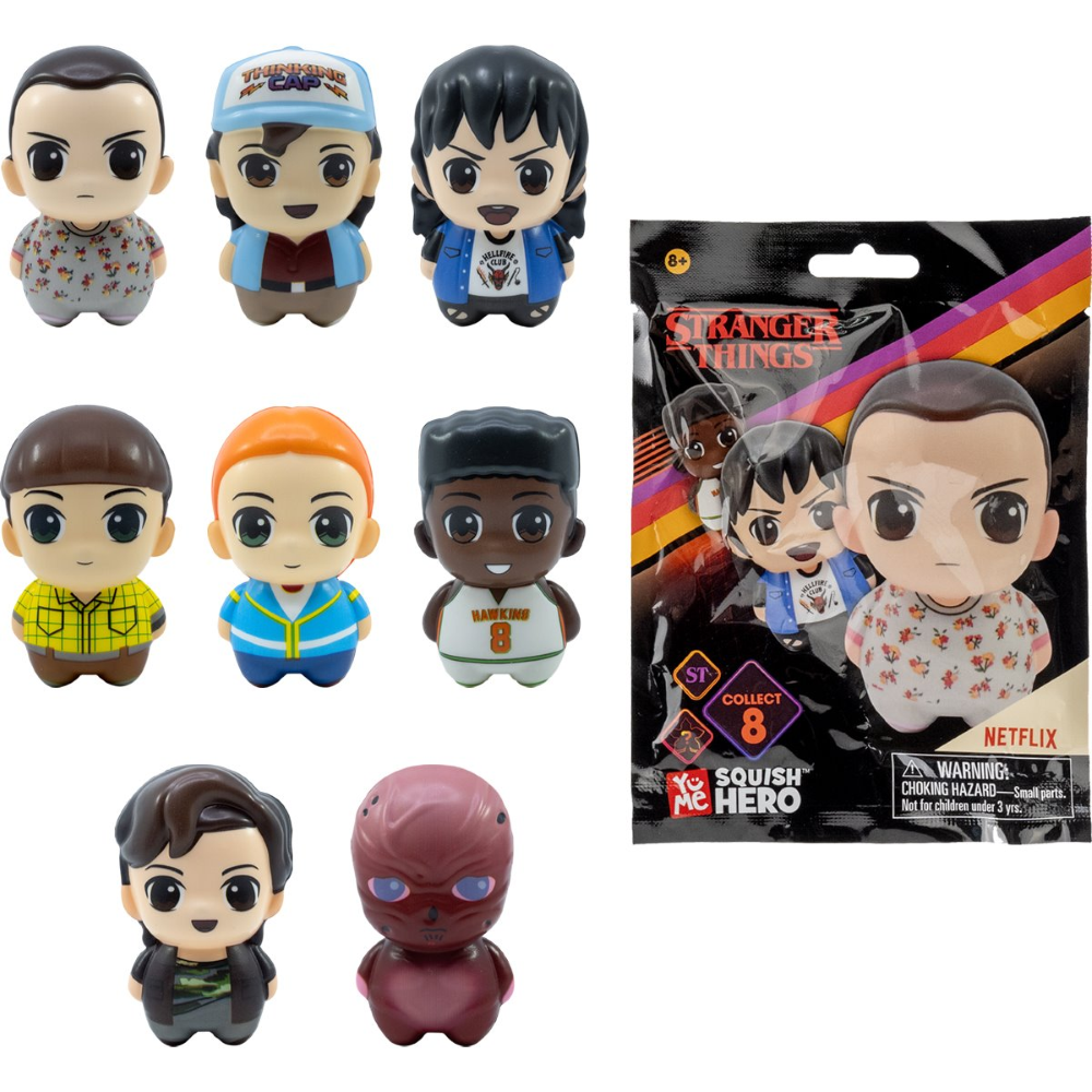 YuMe Blind Bag - Squish Hero -Stranger Things