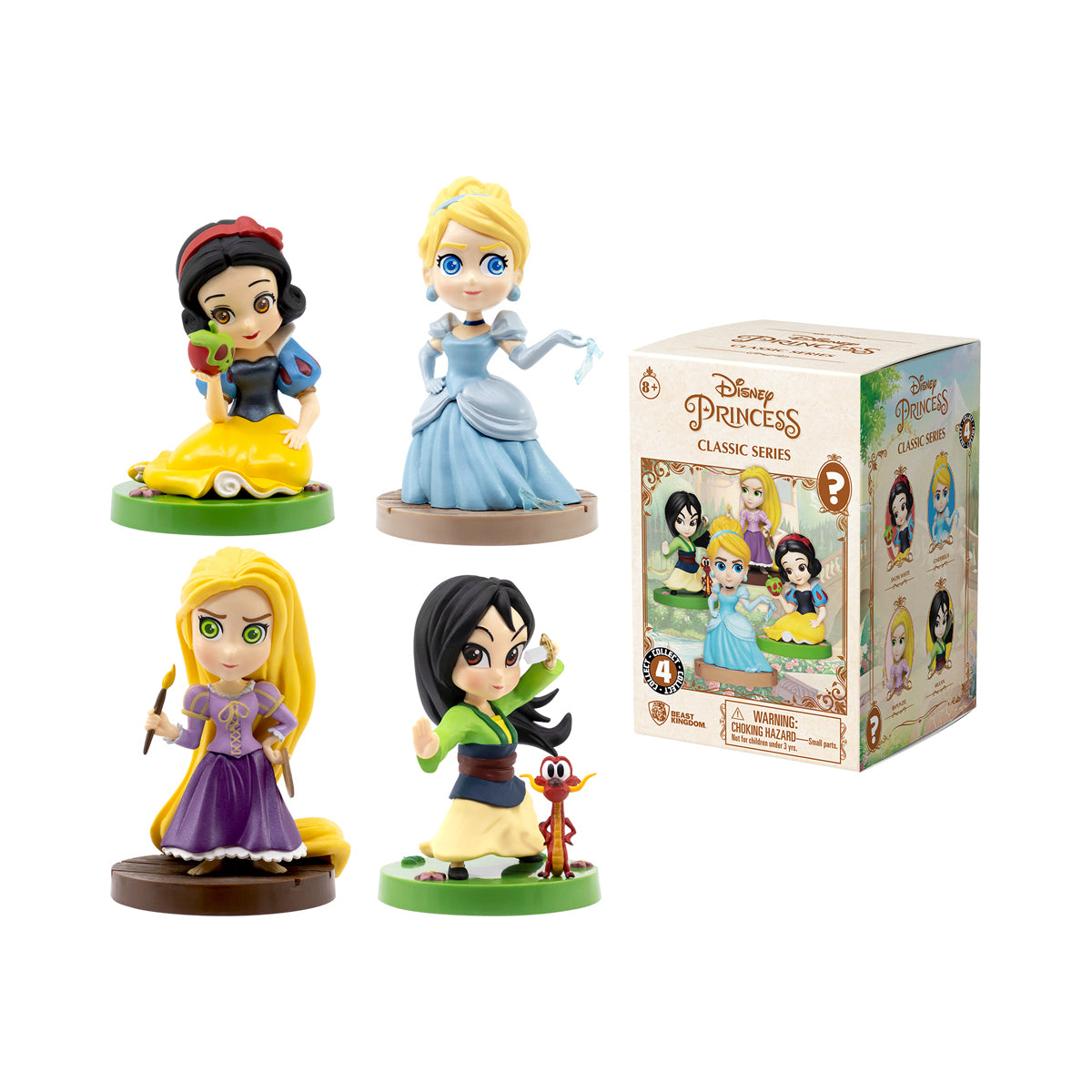 YuMe Disney Princess Classic Series Figure (Styles Vary)