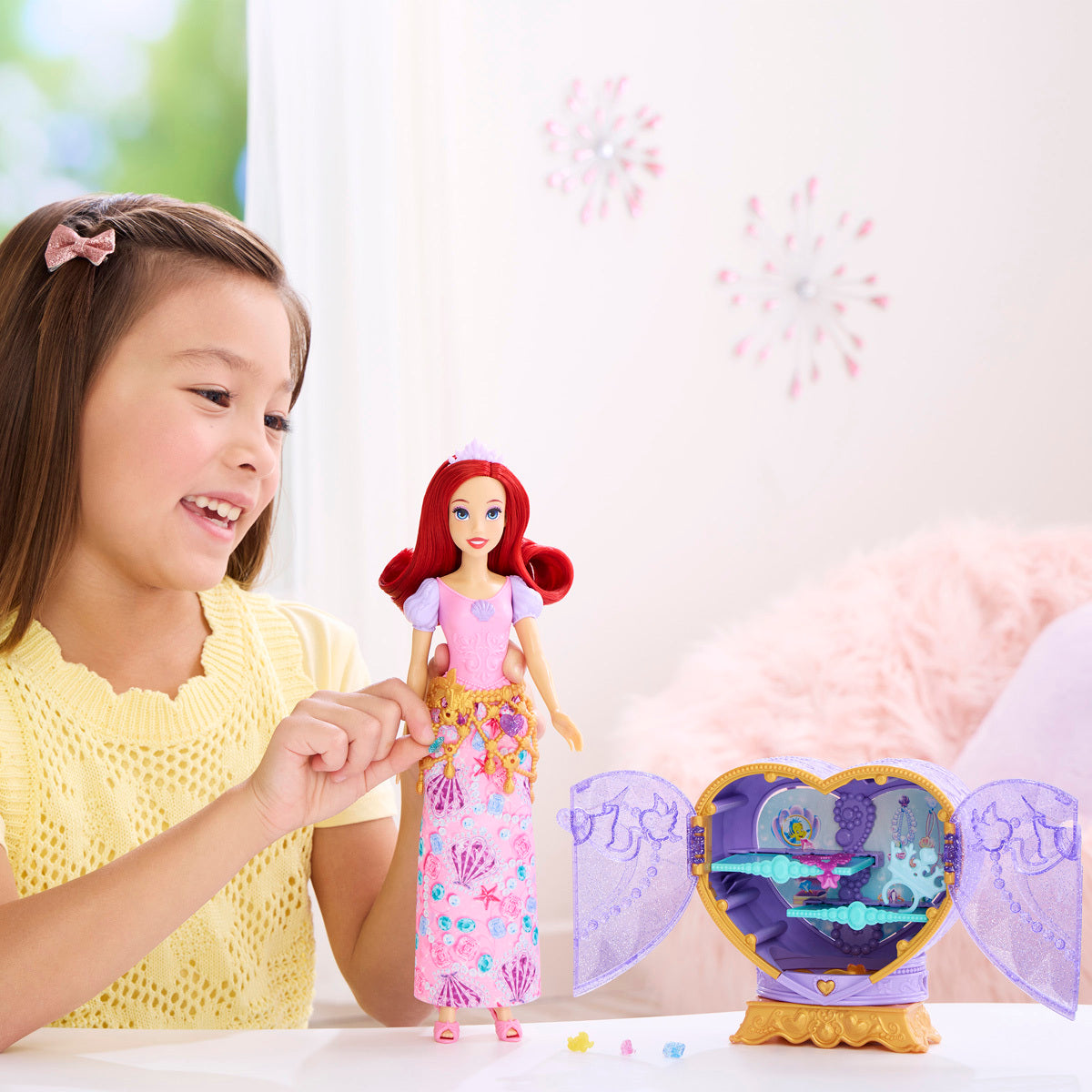 Disney Princess Ariel Jewel Reveal Doll