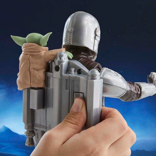 Star Wars The Madalorian and Grogu Bounty Blaster 28cm Figure