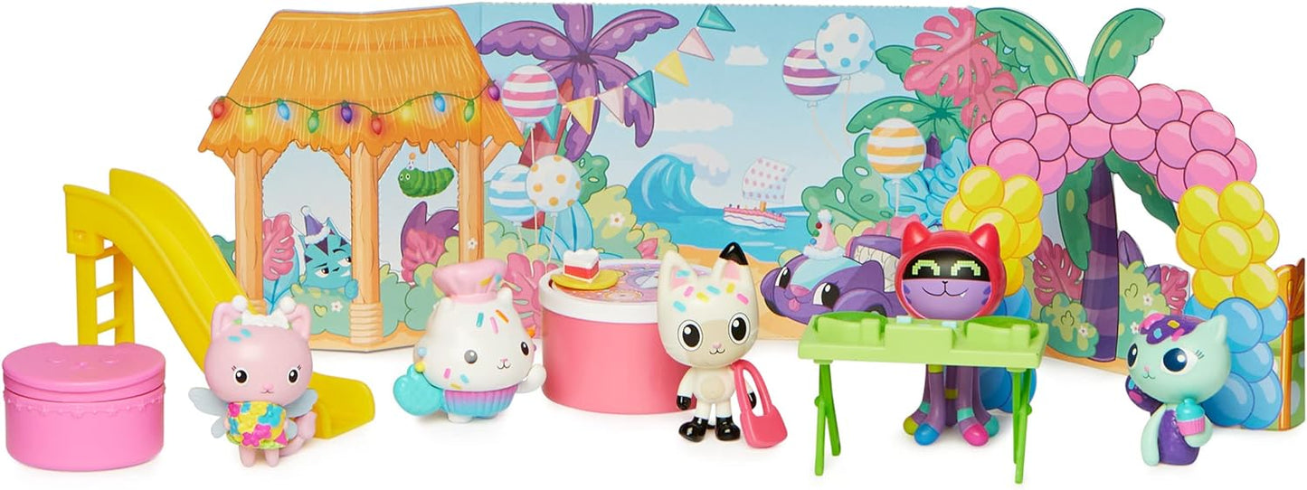 Gabbys Dollhouse Pandy Paws Birthday Figure Set