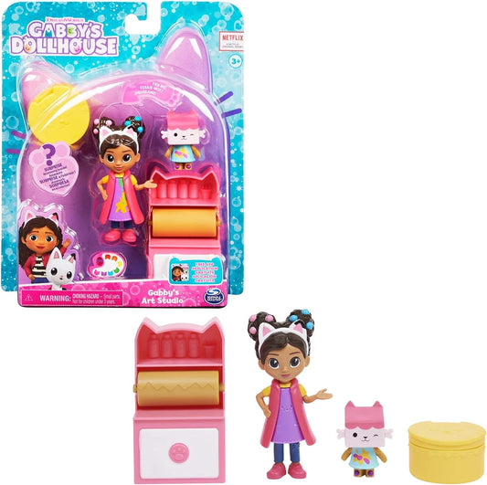 Gabby’s Dollhouse Art Studio Set with 2 Toy Figures