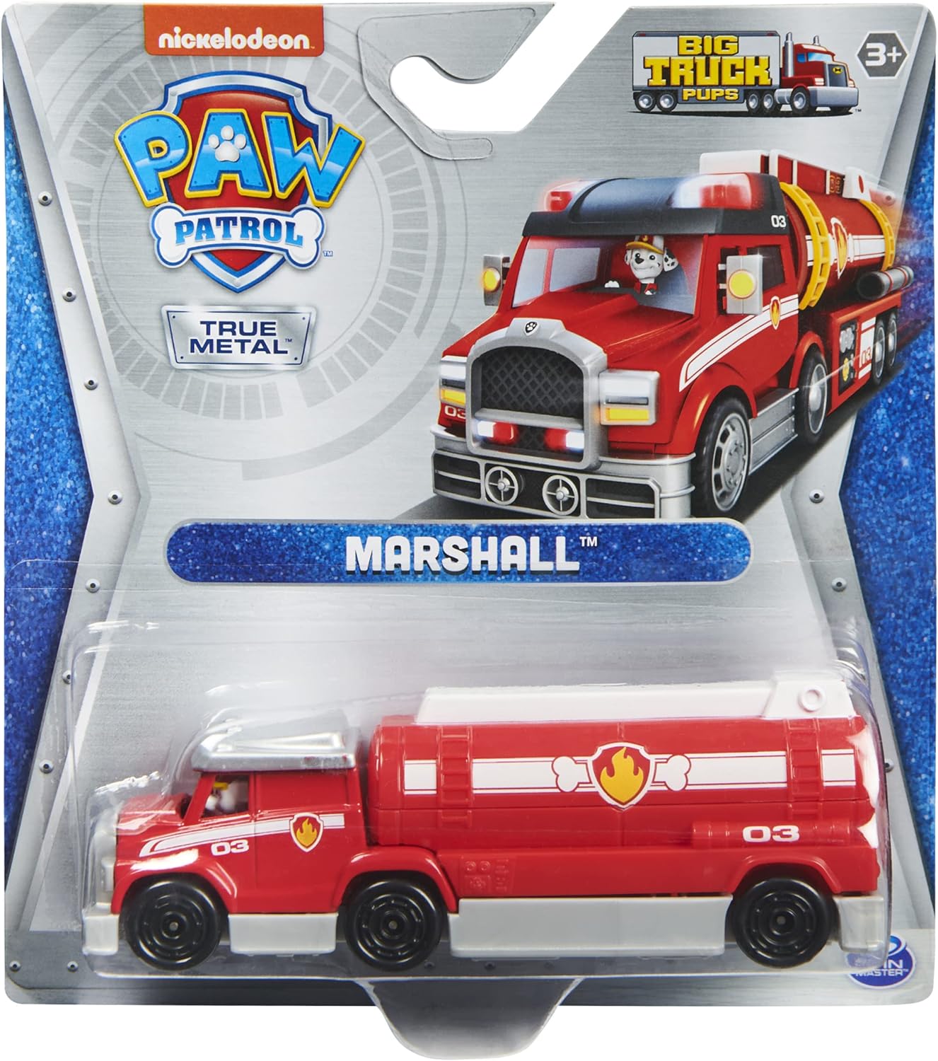 Paw Patrol - Big Truck Pups True Metal (Styles Vary)