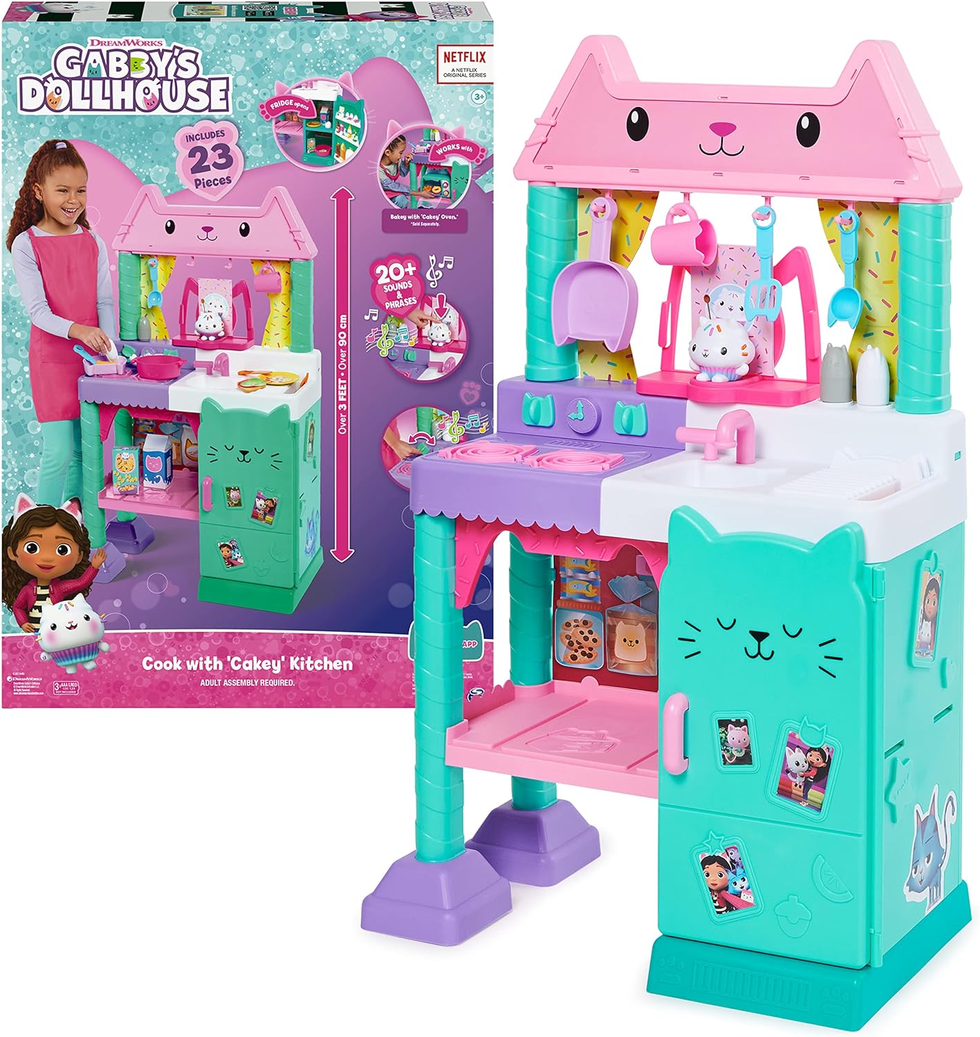 Gabby’s Dollhouse - Cakey Kitchen Set