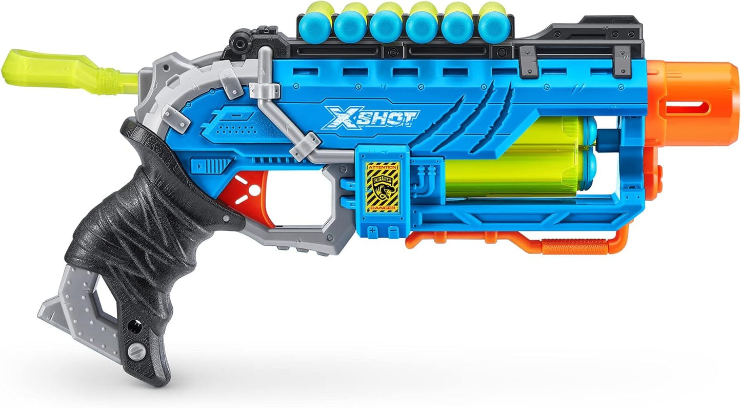 X-Shot Dino Attack - Dino Striker 16 Darts - 27M Range