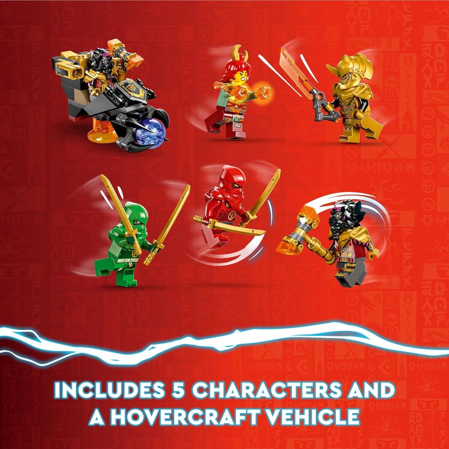 LEGO NINJAGO - Heatwave Transforming Lava Dragon 71793