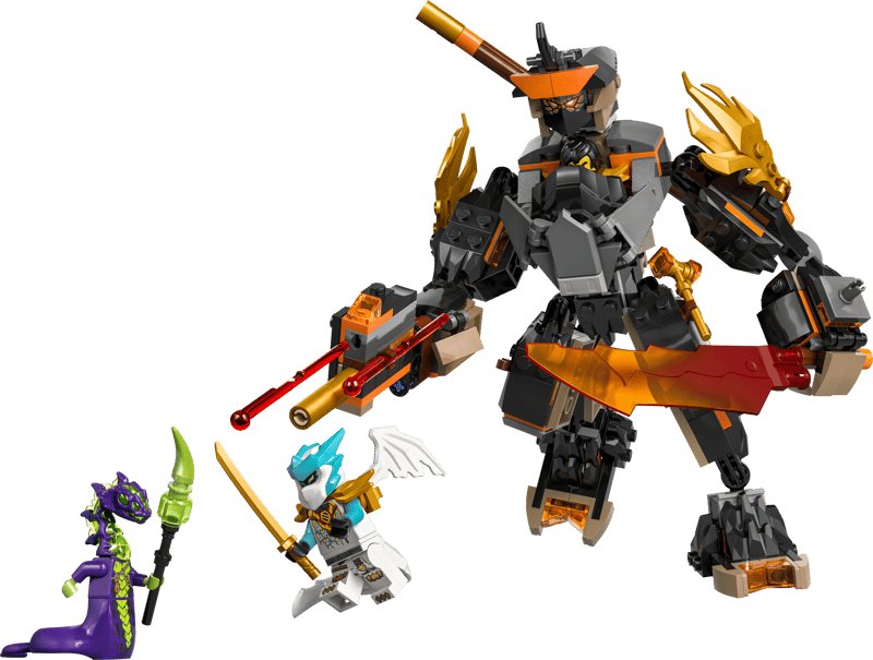 LEGO Ninjago | 71854 Cole's Mission Mech & Dragon Zane