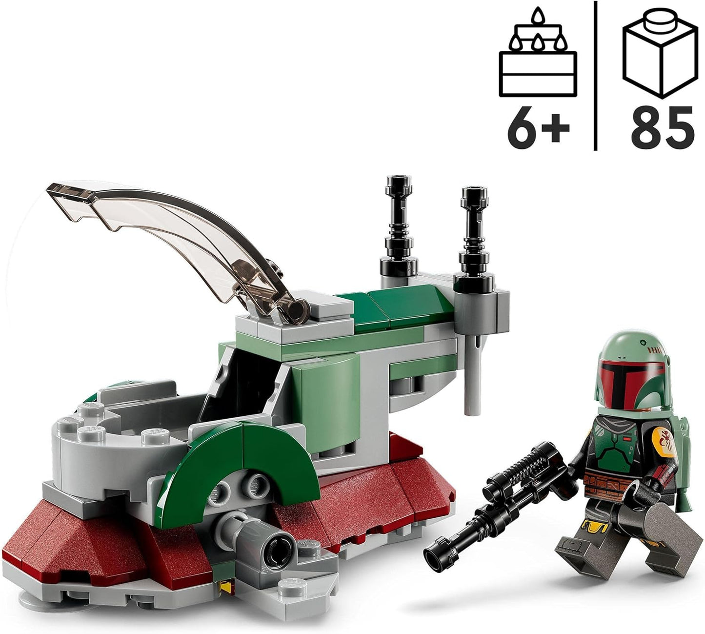 LEGO Star Wars - Boba Fett's Starship Microfighter 75344