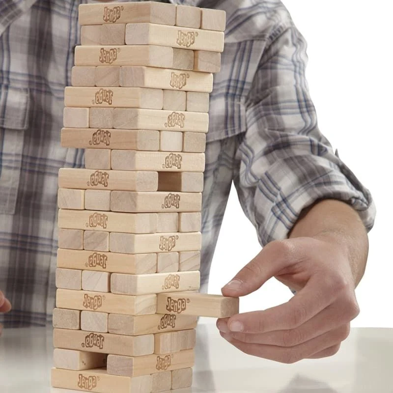 Classic Jenga Wooden Stacking Tower Board Game