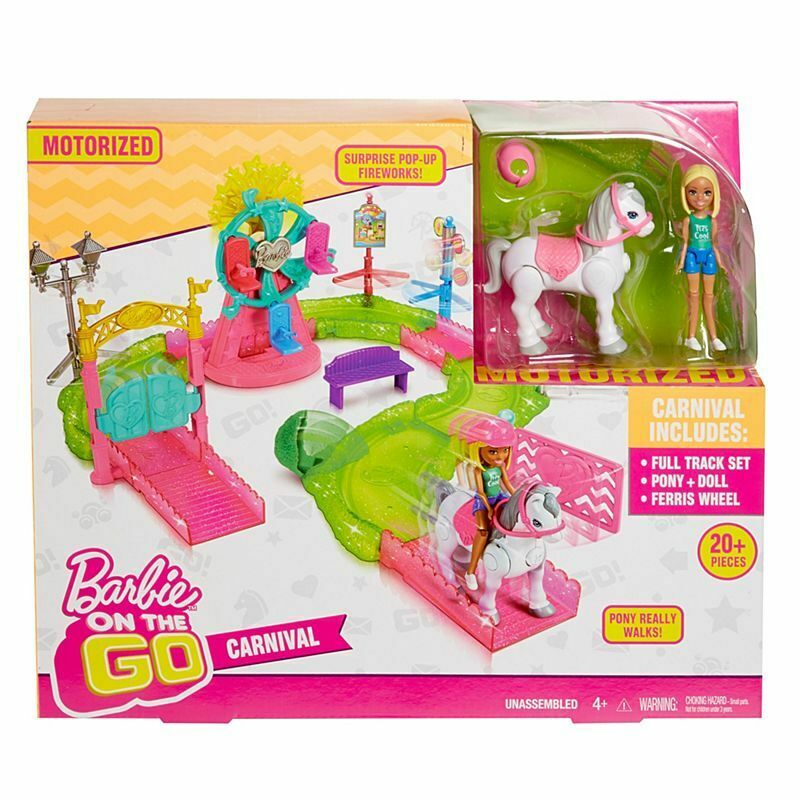 Barbie On The Go Carnival Playset