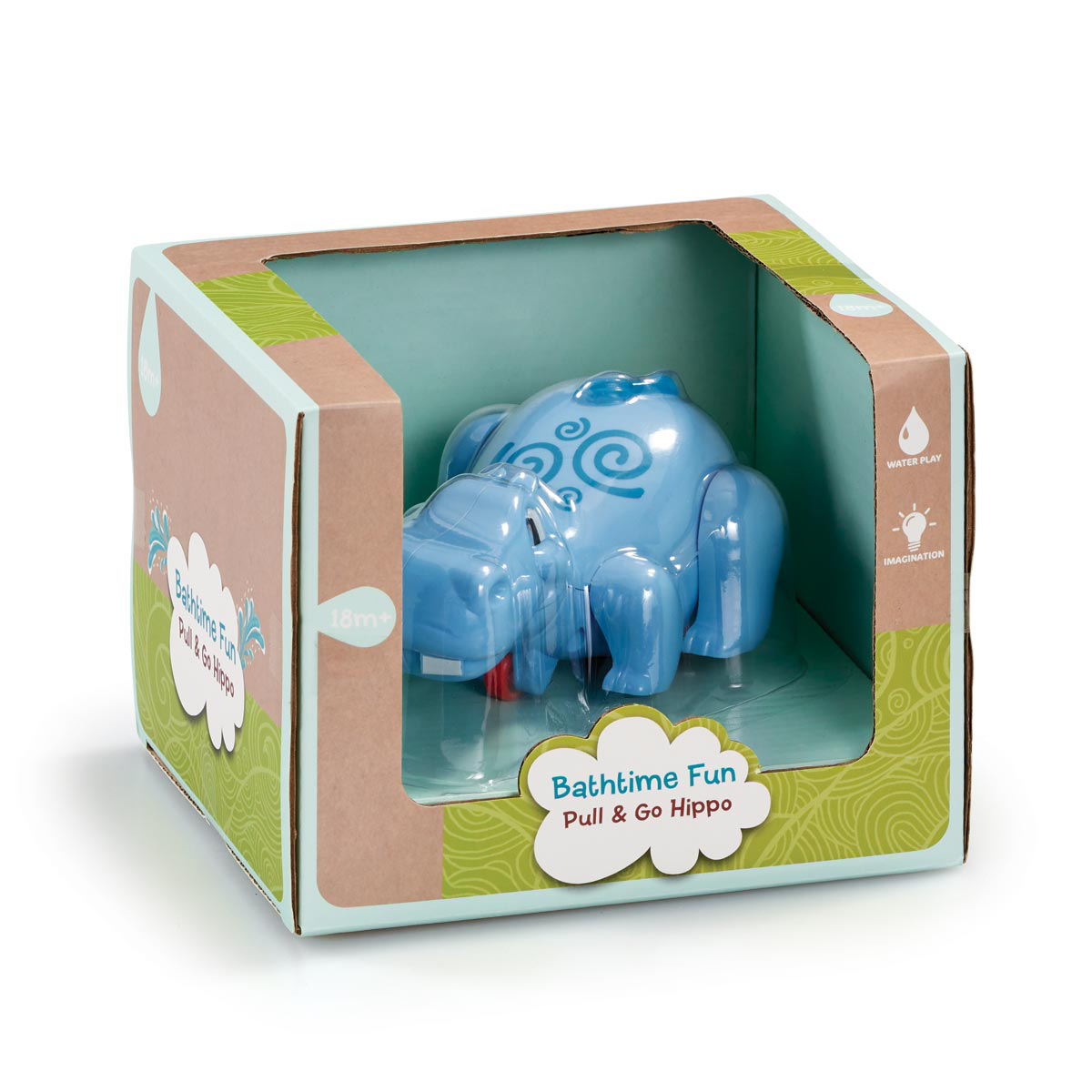 Bathtime Fun Pull & Go Hippo