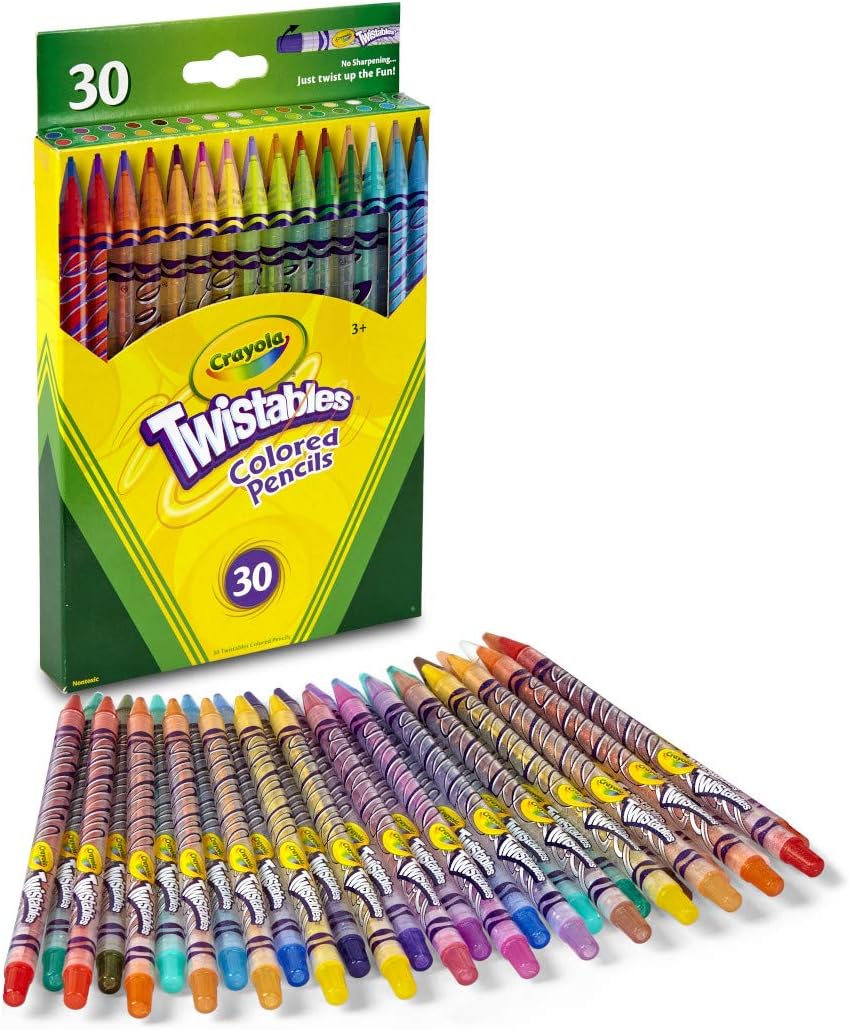 Crayola Twistables Colored Pencils 30 Pieces