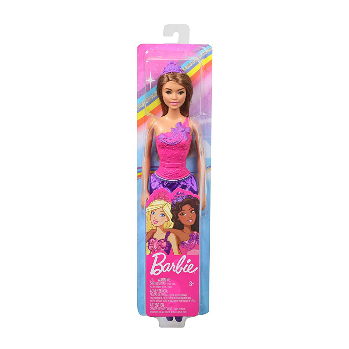 Barbie Basic Princess Doll (Colors Vary) DMM06