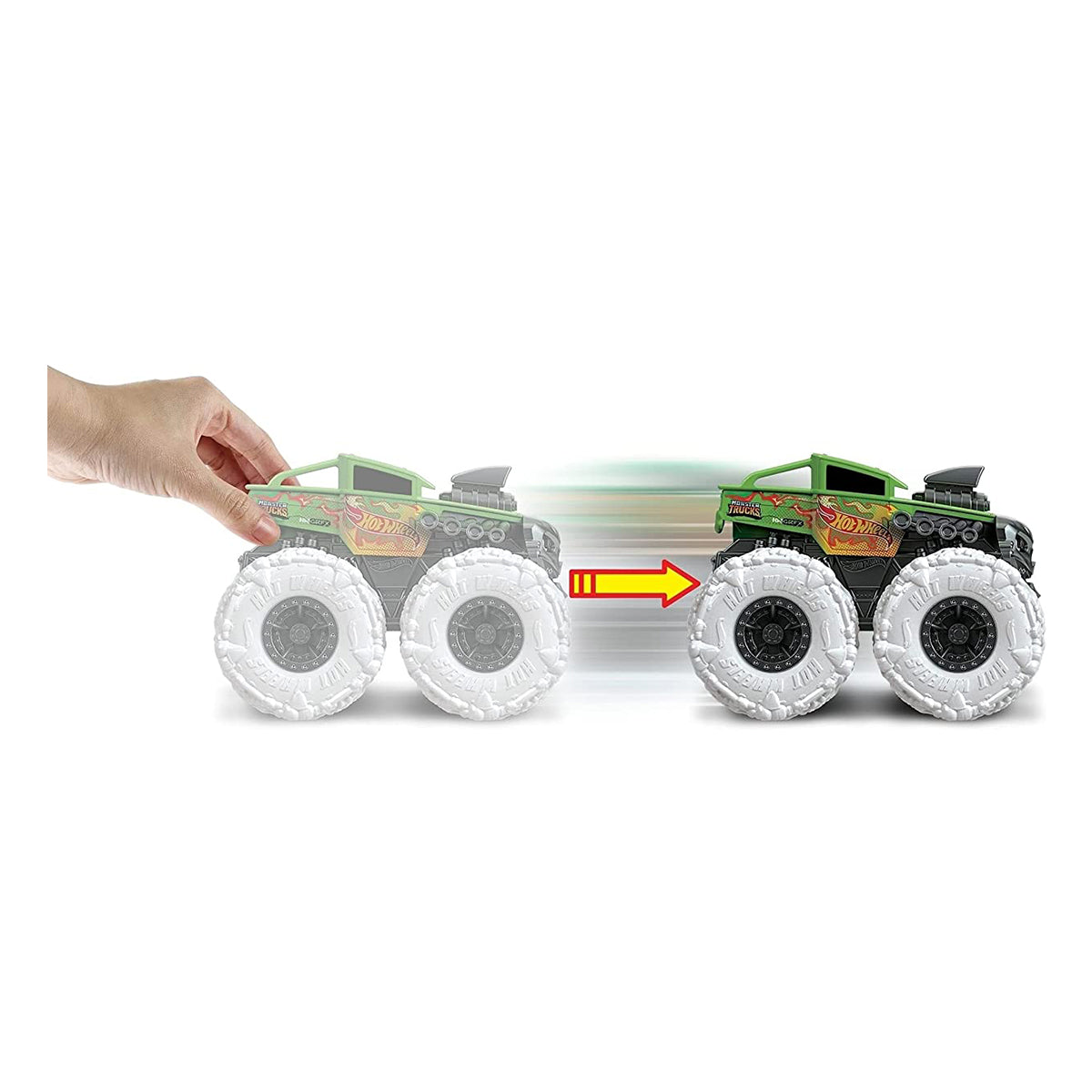 Hot Wheels - Monster Trucks Twisted Tredz (Styles Vary) GVK37