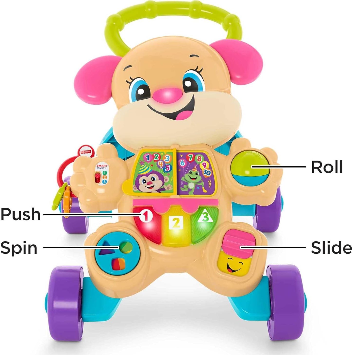 Fisher-Price - Musical Lion Walker (Styles Vary)