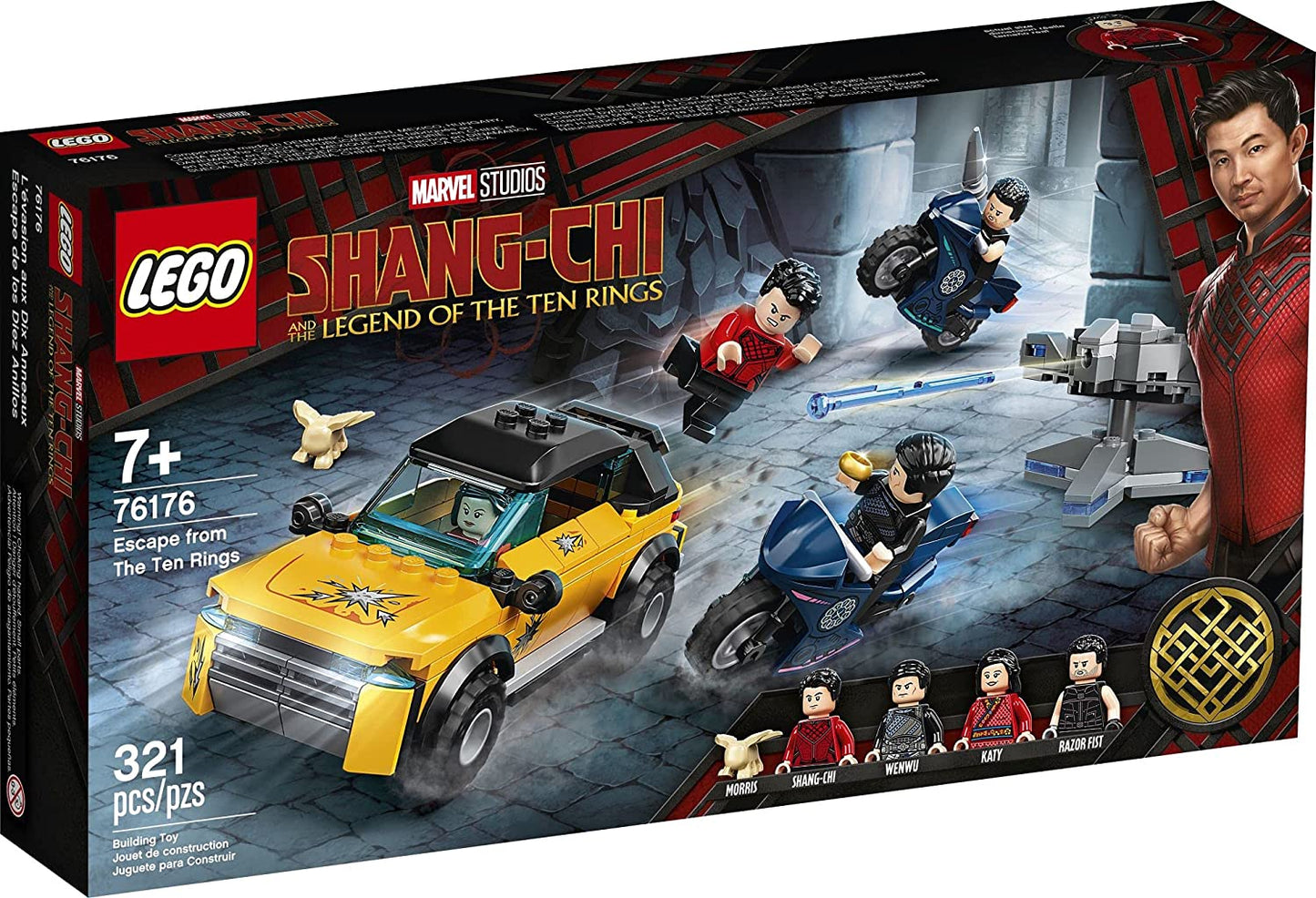 Lego Marvel Shang-Chi 76176 Escape from The Ten Rings